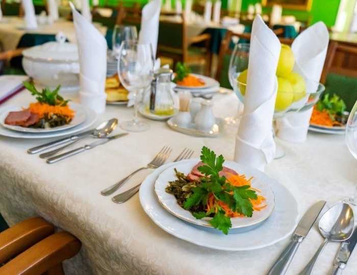 Обеденные залы - Санаторий «Виктория» Ессентуки